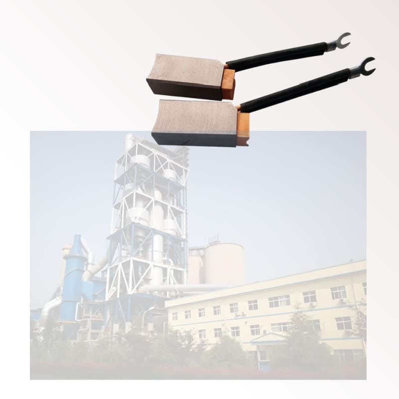 carbon brush high copper cement plant