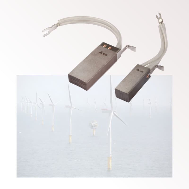 Industrial Wind Carbon Brush for motors and generators